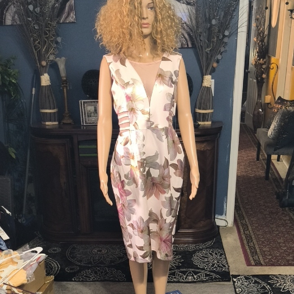 Floral Sleeveless Dress